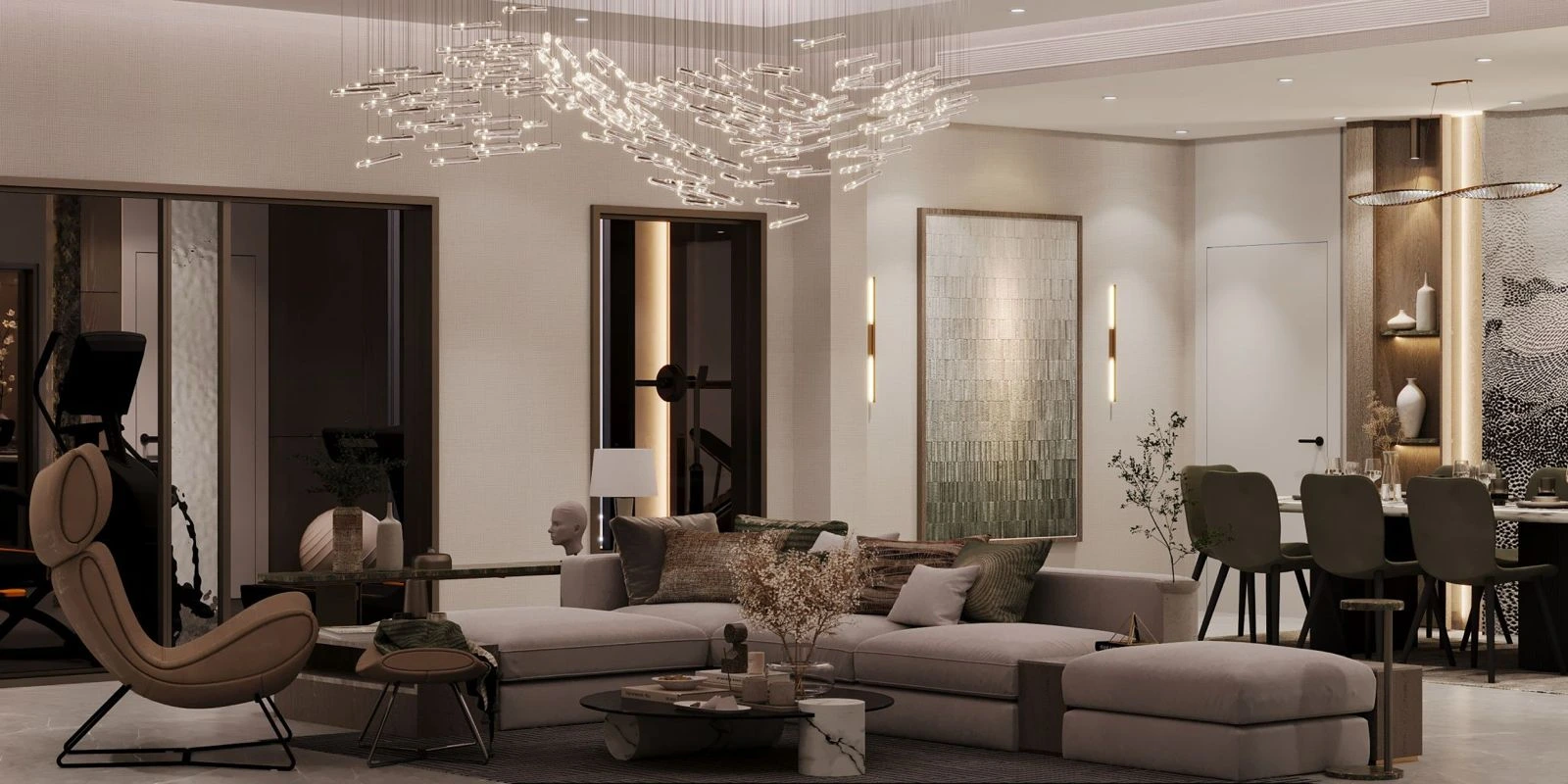 Completed interior fit out project by leading interior fit out company in Dubai