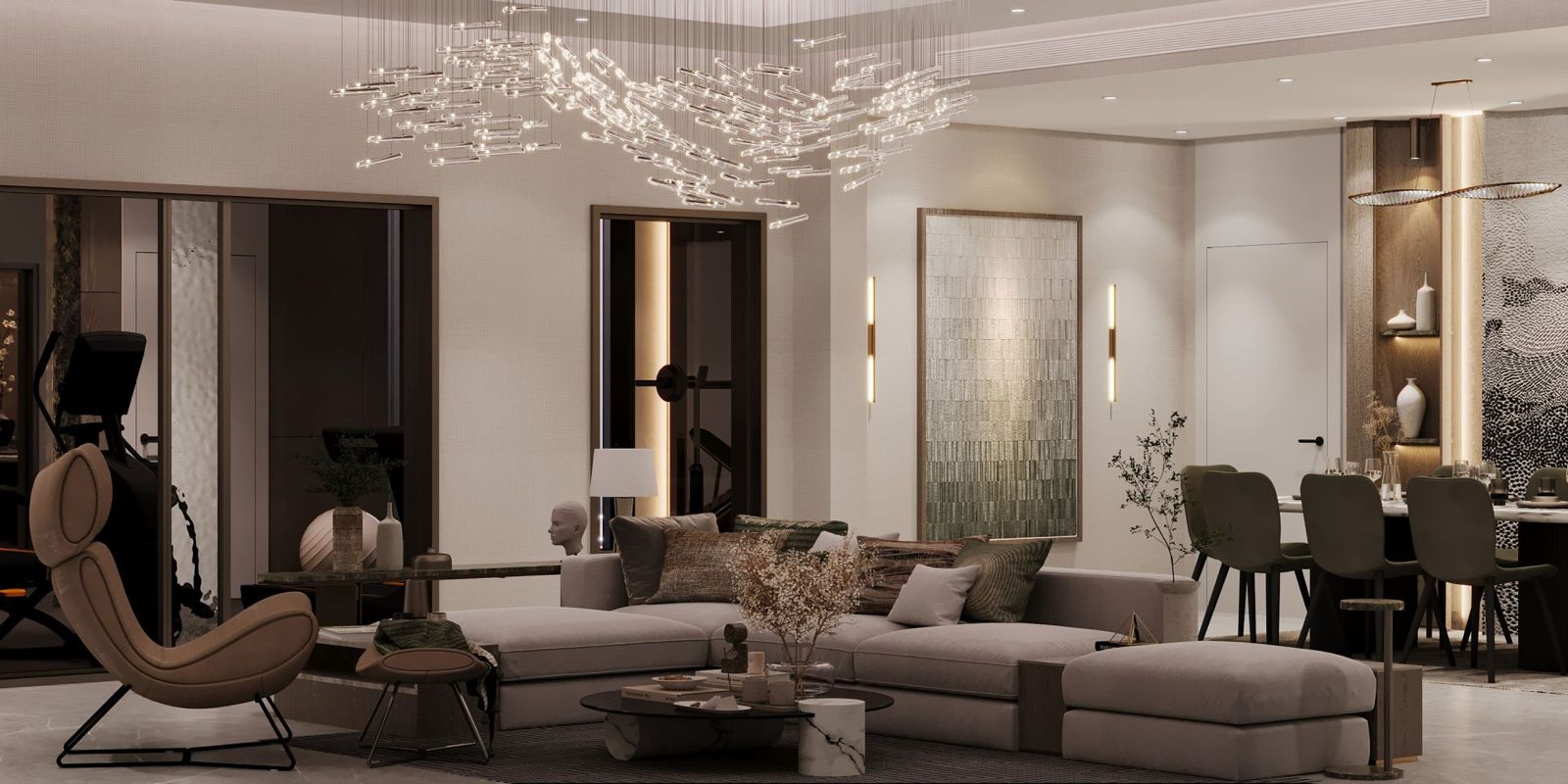 Completed project by leading interior fit out company in Dubai